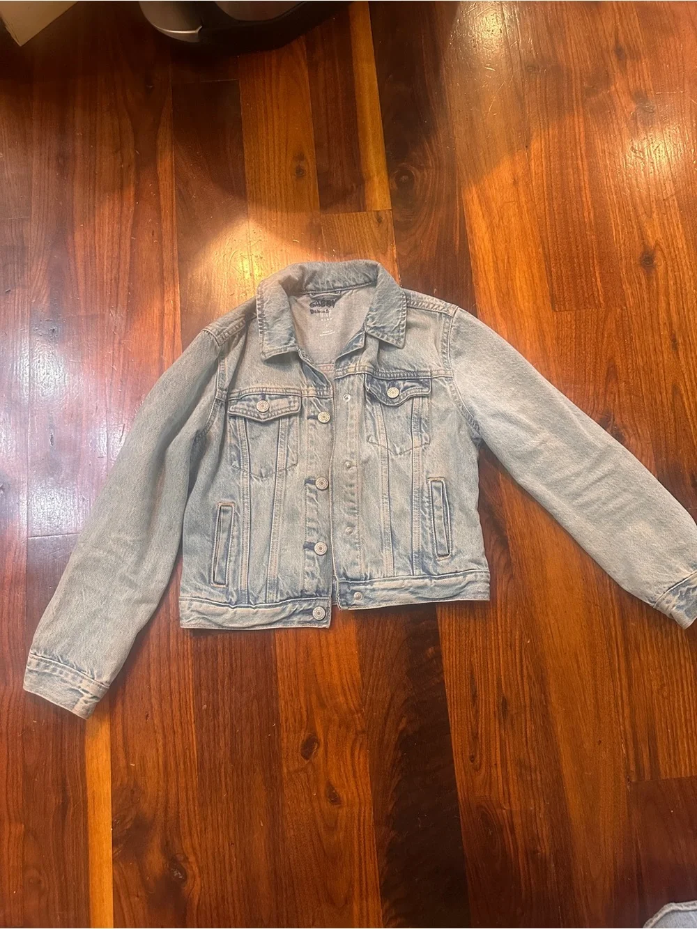 GAP Light Wash Girls Denim Jacket Large